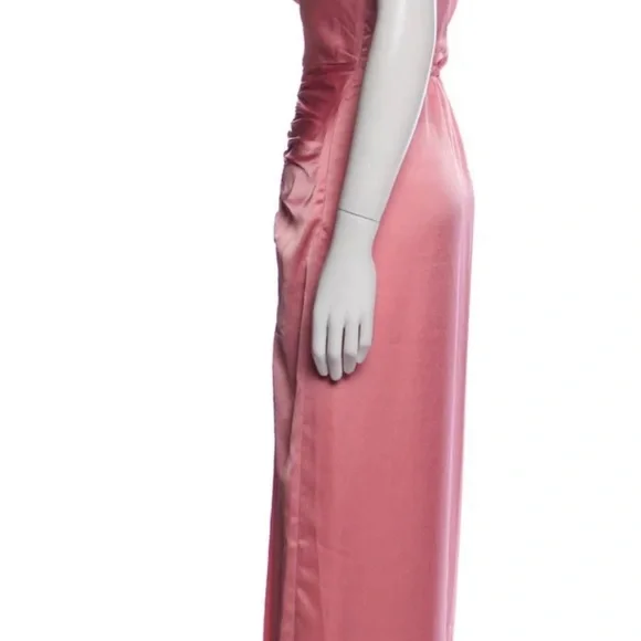 MILLY Lilliana Slip Rose Gold Dress - Picture 2 of 4